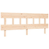 Super King Size Bettrahmen Kizner mit Kopfteil (Holz)