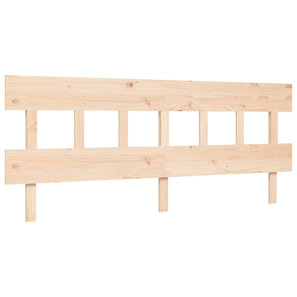 Super King Size Bettrahmen Kizner mit Kopfteil (Holz)