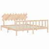 Bettrahmen mit Kopfteil Jude Super King Size (Holz)