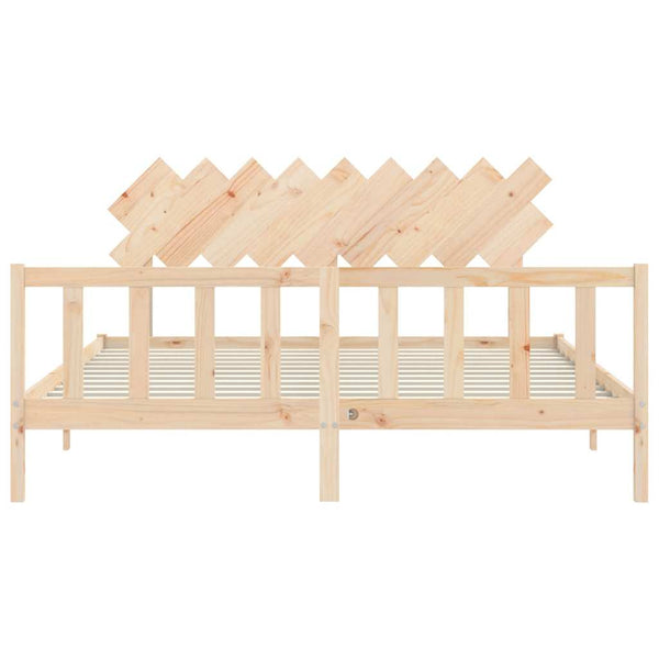 Bettrahmen mit Kopfteil Jude Super King Size (Holz)