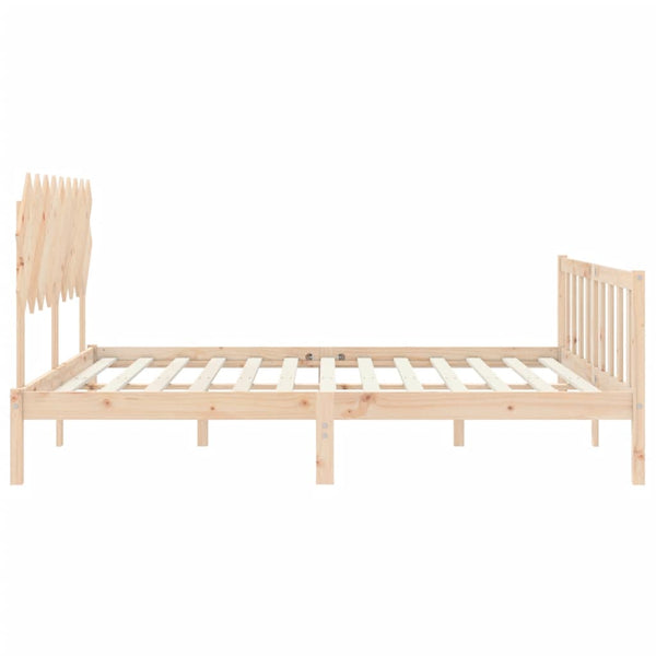 Bettrahmen mit Kopfteil Jude Super King Size (Holz)