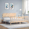 Bettrahmen mit Kopfteil Jude Super King Size (Holz)