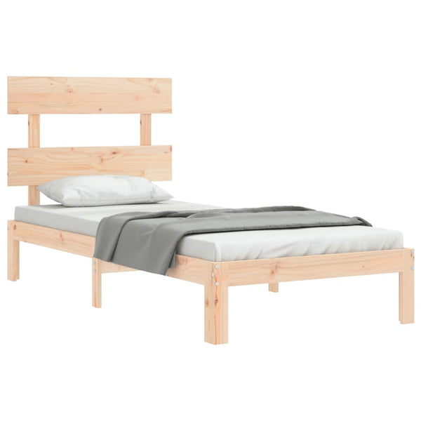 Bellul Small Einzelbettgestell mit Kopfteil (Holz)
