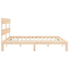 Bellul Super King Size Bettrahmen mit Kopfteil (Holz)
