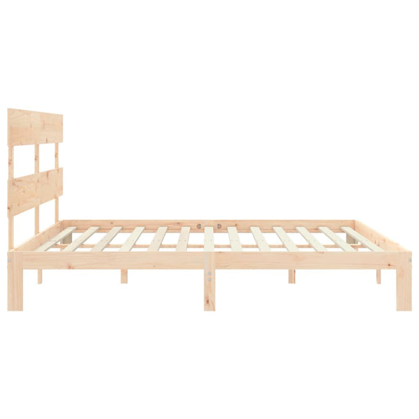 Bellul Super King Size Bettrahmen mit Kopfteil (Holz)