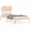 Bettrahmen mit Kopfteil Bradyn (Einzelbett Holz)