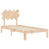 Bettrahmen mit Kopfteil Bradyn (Einzelbett Holz)