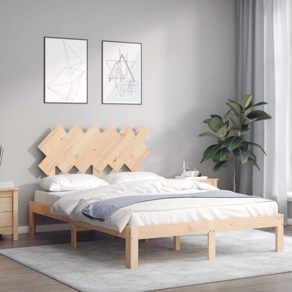 Bettrahmen mit Kopfteil Bradys Klein Doppel (Holz)