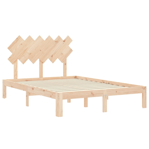 Bettrahmen mit Kopfteil Bradys Klein Doppel (Holz)