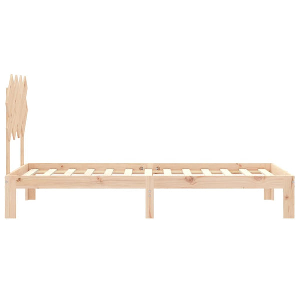 Bettgestell mit Kopfteil Brady 90x200cm (Holz)