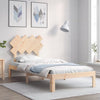 Bettgestell mit Kopfteil Brady 90x200cm (Holz)
