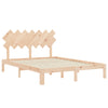 Bettrahmen mit Kopfteil Brady King Size (Holz)