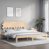 Bettgestell mit Kopfteil Brady Super King Size (Holz)