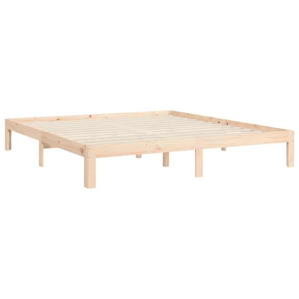 Bettgestell mit Kopfteil Brady Super King Size (Holz)