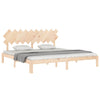 Bettgestell mit Kopfteil Brady 200x200cm (Holz)
