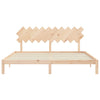Bettgestell mit Kopfteil Brady 200x200cm (Holz)