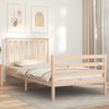 Bettgestell mit Kopfteil Bejenariu 100x200cm (Holz)