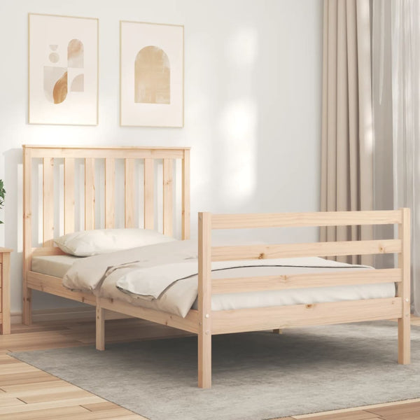 Bettgestell mit Kopfteil Bejenariu 100x200cm (Holz)