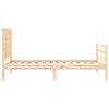 Bettgestell mit Kopfteil Bejenariu 100x200cm (Holz)