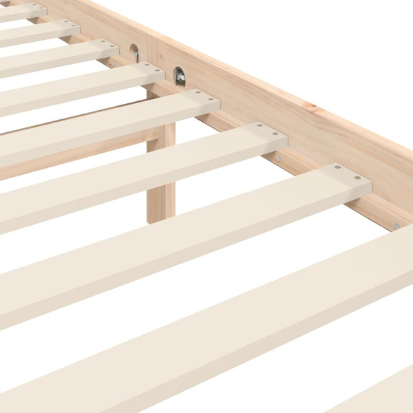 Bettgestell mit Kopfteil Gebriel 100x200cm (Holz)