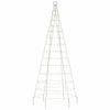 Warmweißes Weihnachtsbaumlicht für Flaggenmast Ghiulgen 180cm (200 LED-Lichter)