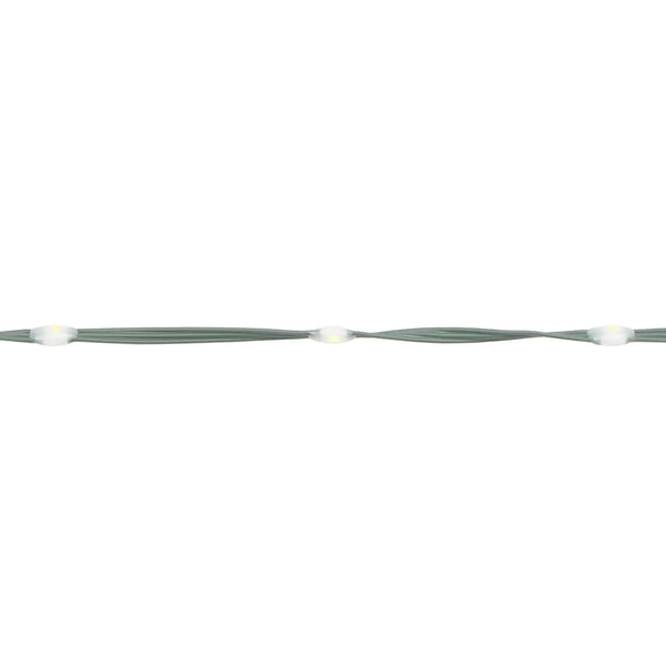 Warmweißes Weihnachtsbaumlicht für Flaggenmast Ghiulgen 180cm (200 LED-Lichter)