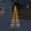 Warmweißes Weihnachtsbaumlicht für Flaggenmast Ghiulgen 180cm (200 LED-Lichter)