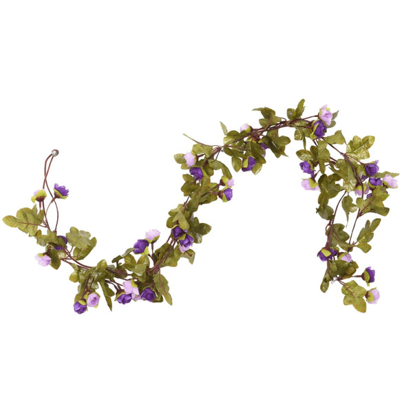 Hellelila künstliche Blumengirlanden Ujeniuc 215cm (6 Stück)