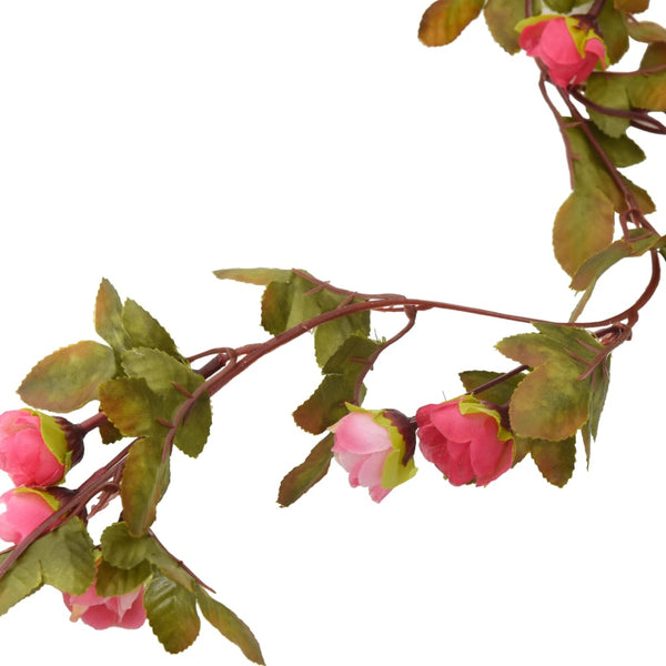Rosen Kunstblumengirlande Ujeniuc 215 cm (6 Stück)
