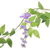 Violette künstliche Blumengirlanden Benczo 200cm (6 Stück)