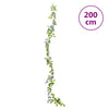 Violette künstliche Blumengirlanden Benczo 200cm (6 Stück)
