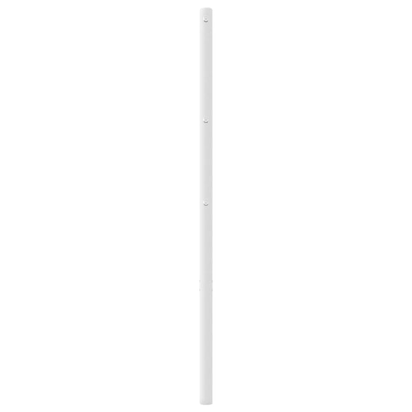 Weißes Kopfteil aus Metall Landislau 107cm