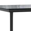 Schwarze 3-teilige Outdoor-Essgruppe Iunoch (Stahl und Textil)