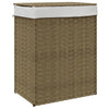 Wäschekorb mit Deckel Stasia 46x33x60cm (Polyrattan)