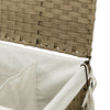 Wäschekorb auf Rollen Jewel 60x35x60,5cm (Rattan)