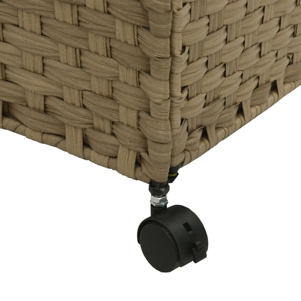Wäschekorb auf Rollen Jewel 60x35x60,5cm (Rattan)