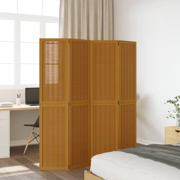 Raumteiler Marinita 4-teilig braun (Kaiserbaum)