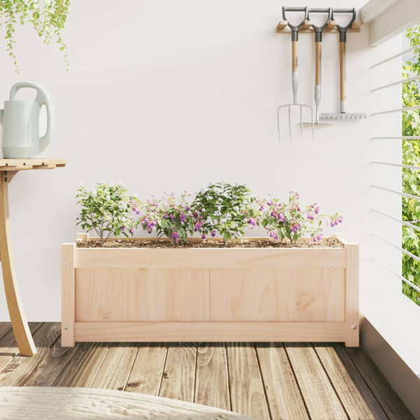 Blumenkasten für draußen Hidrometrica 90x31x31cm (Kiefer)