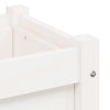 Weiße Blumenkästen für den Außenbereich Hidrometrica (2 Stück Kiefer)