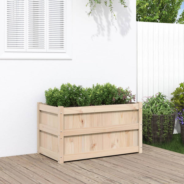 Outdoor-Blumenkasten Tanasuca 90x50x50cm (Kiefer)