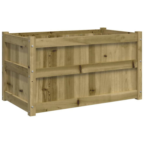 Imprägnierte Blumenkästen Tanasuca für den Außenbereich (2 Stk. Kiefer)