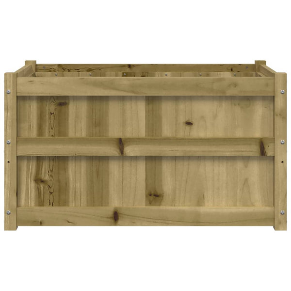 Imprägnierte Blumenkästen Tanasuca für den Außenbereich (2 Stk. Kiefer)
