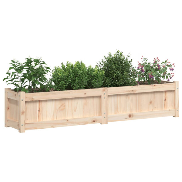 Outdoor-Blumenkasten Rich 150x31x31cm (Kiefer)