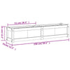 Outdoor-Blumenkasten Rich 150x31x31cm (Kiefer)
