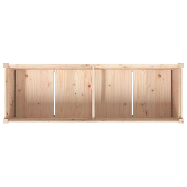 Ulkokukkalaatikko Fengqin 150x50x70cm (mänty)
