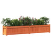 Hellbraune Blumenkästen Hristodol (2 Stk. Kiefer)