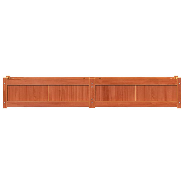 Hellbraune Blumenkästen Hristodol (2 Stk. Kiefer)