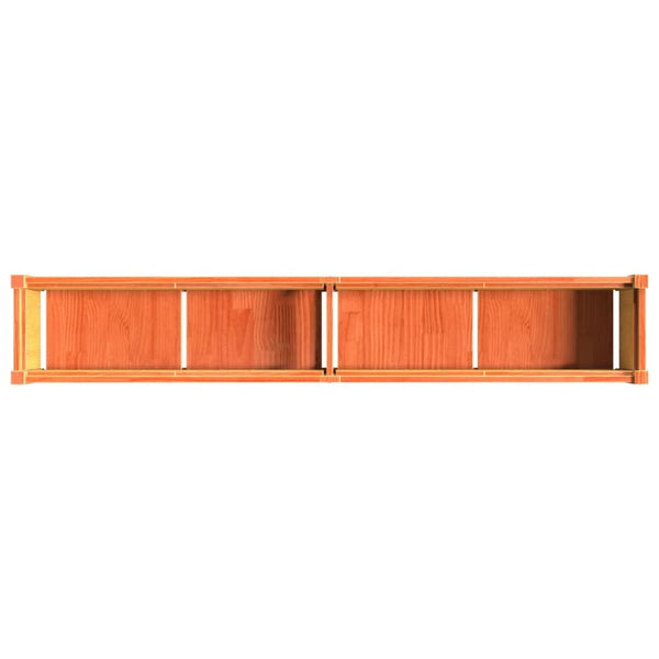 Hellbraune Blumenkästen Hristodol (2 Stk. Kiefer)