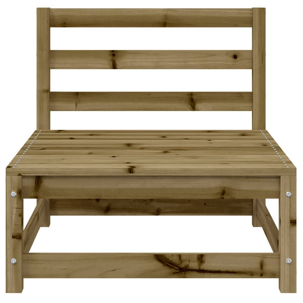 Gartensitzbank Ioava (2-Sitzer, imprägniertes Kiefernholz)