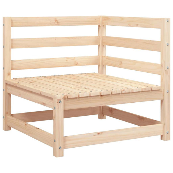 Gartencouch und Hocker Ioava (2-Sitzer, Kiefer)